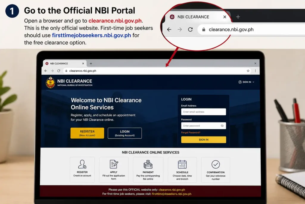 NBI Clearance 1 Official NBI Portal clearance.nbi.gov.ph